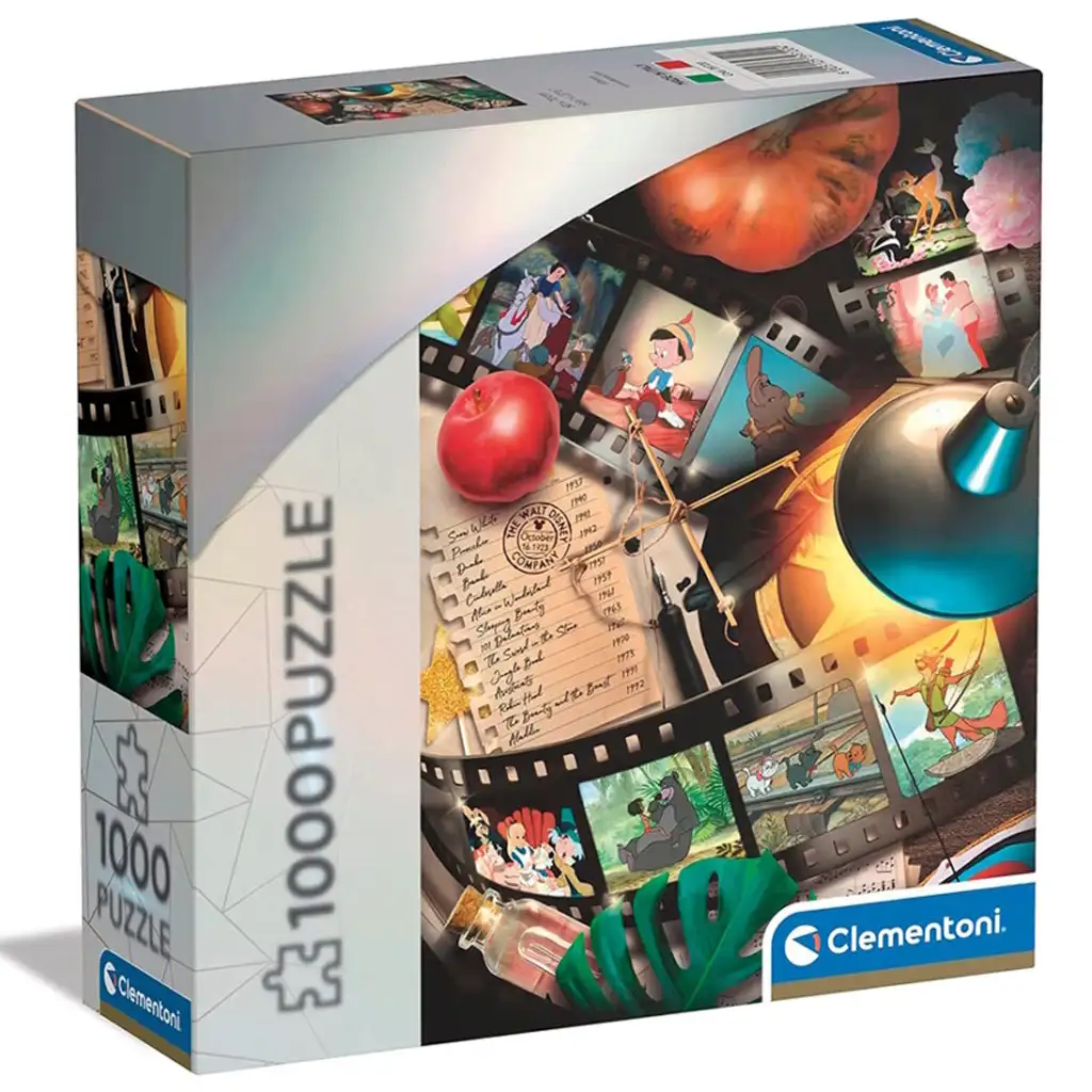 Disney 100: Disney klasszikusok 1000 db-os puzzle - Clementoni kép 1