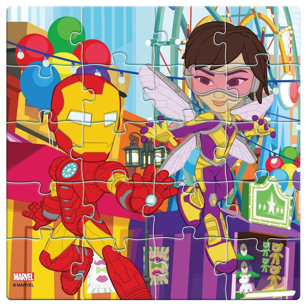 Luna: Spidey und seine Freunde Motiv 3x20-teiliges Magnetpuzzle kép 2