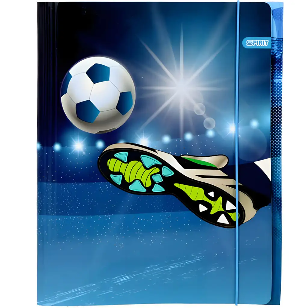 Spirit: Game On Fußball-Gummimappe A/4