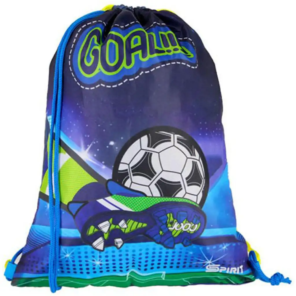 Spirit: Football Goal!! gemusterter Schulranzen, Rucksack 4-teiliges Set kép 4