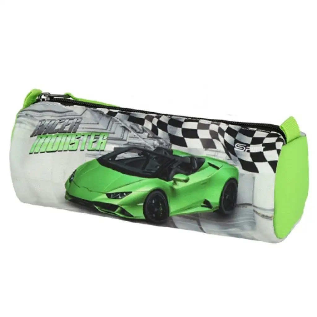 Spirit: Cool Racer Monster Sportwagen ergonomischer Schulranzen, Rucksack 4-teiliges Set kép 4