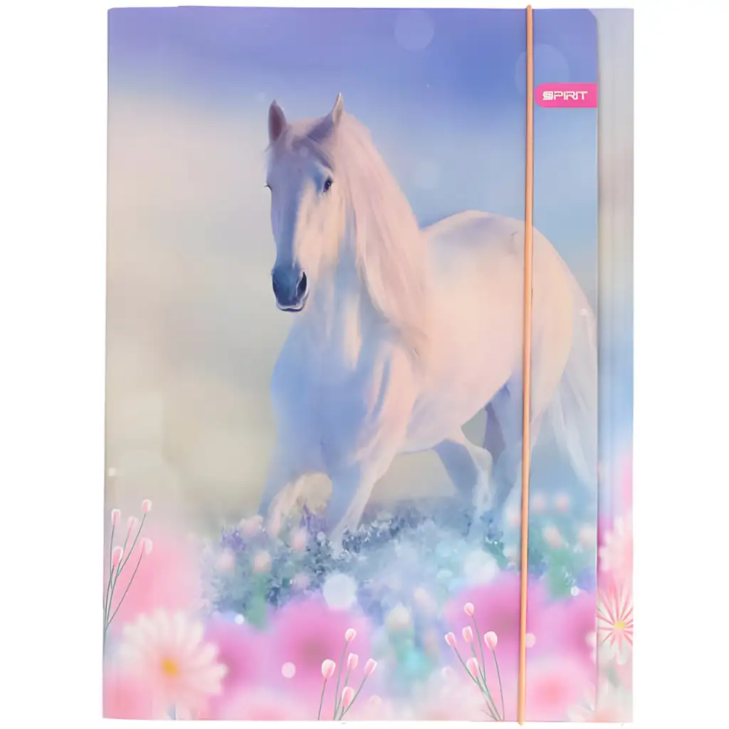 Spirit: Young and Wild Pferde-Gummimappe 600g A/4