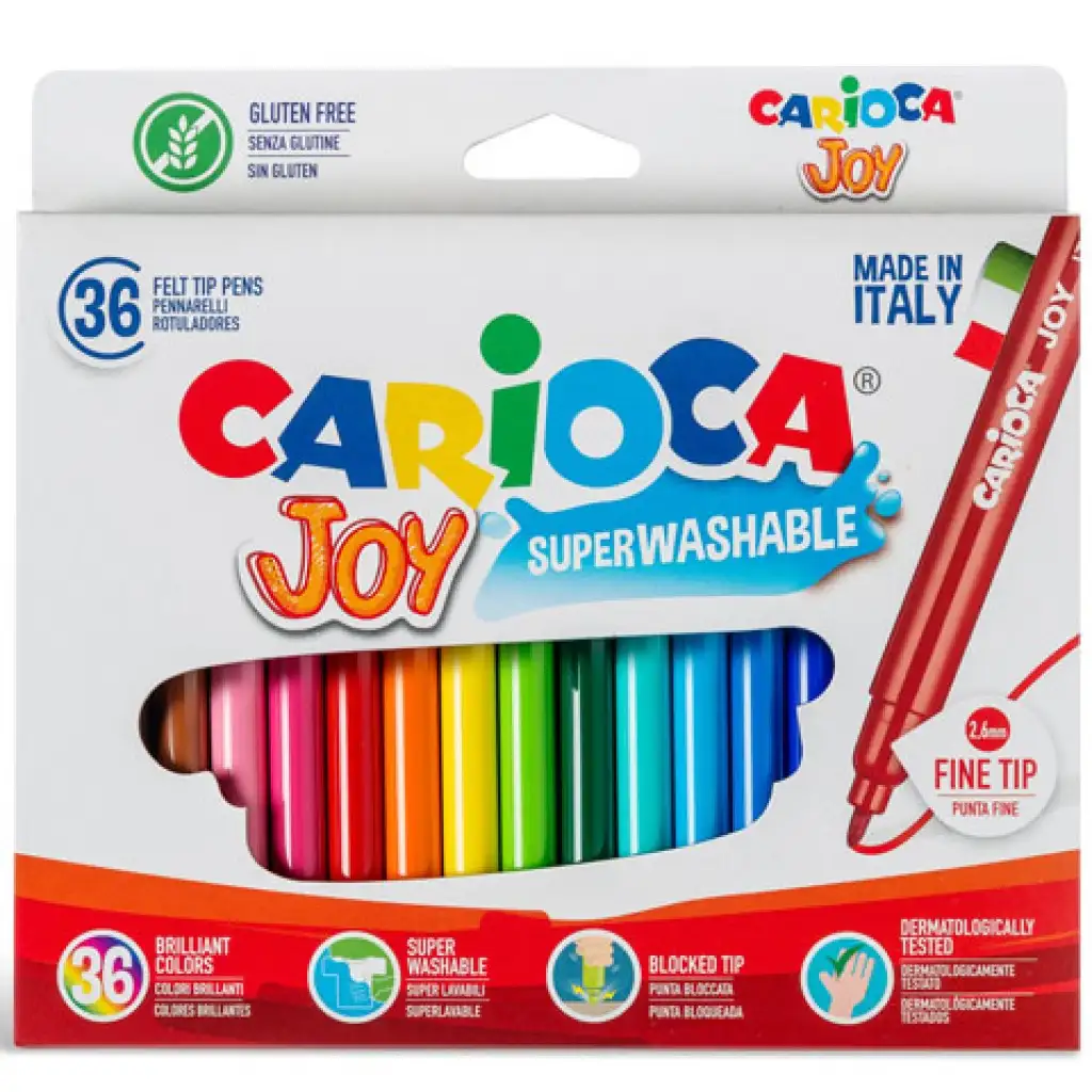 Abwaschbares Filzstift-Set 60 Stück - Carioca kép 2