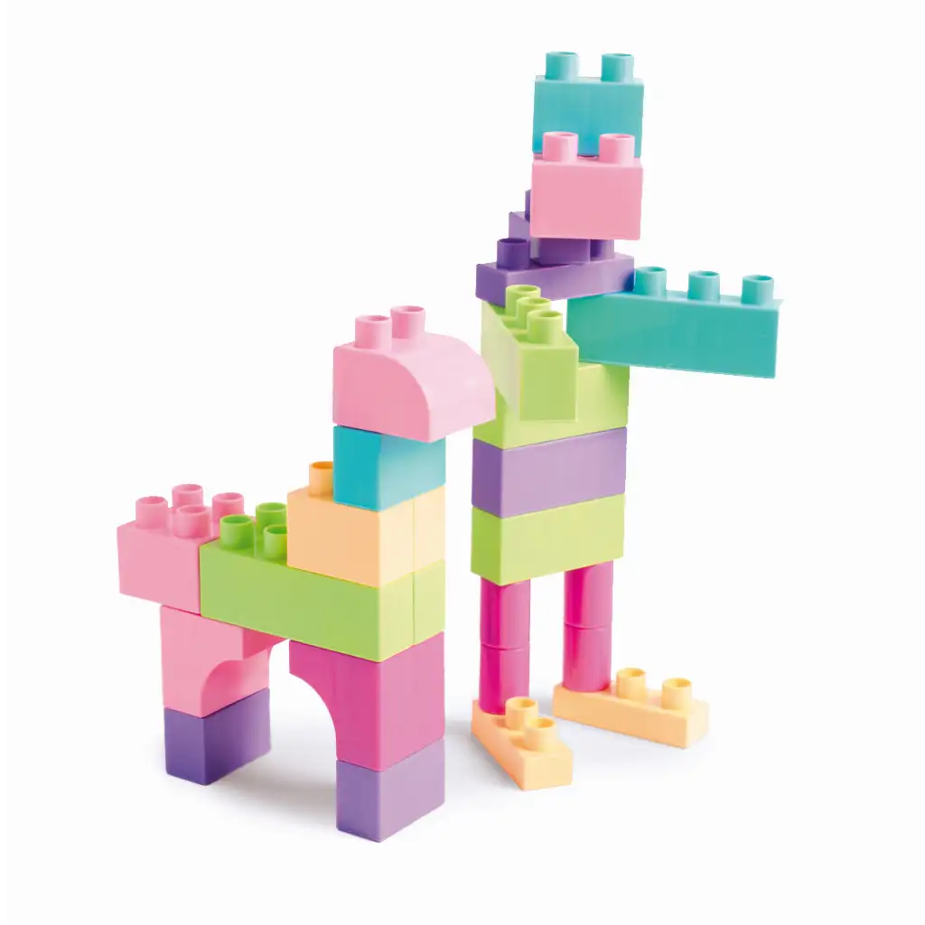 Kids Blocks Pastell Bausteine 50-tlg. Set - Wader kép 6