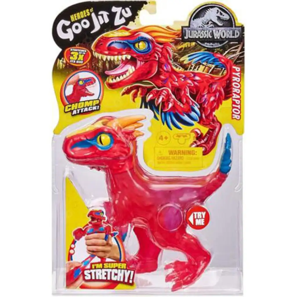 Heroes of Goo Jit Zu Jurassic World Pyroraptor játékfigura kép 1