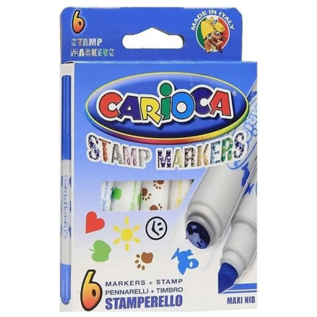 Filzstift-Set 6 Stück - Carioca kép 2