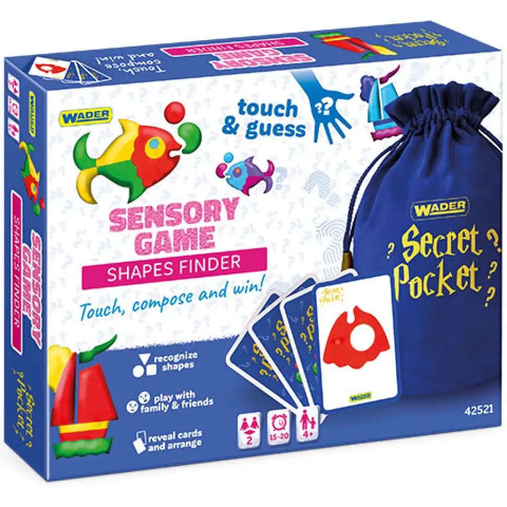 Play & Fun: Secret Pocket - Titkos zseb alakzatkereső társasjáték kép 2