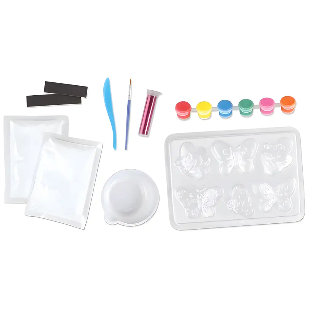 LENA: Schmetterlings-Gießform und Kühlschrankmagnet-Set kép 3