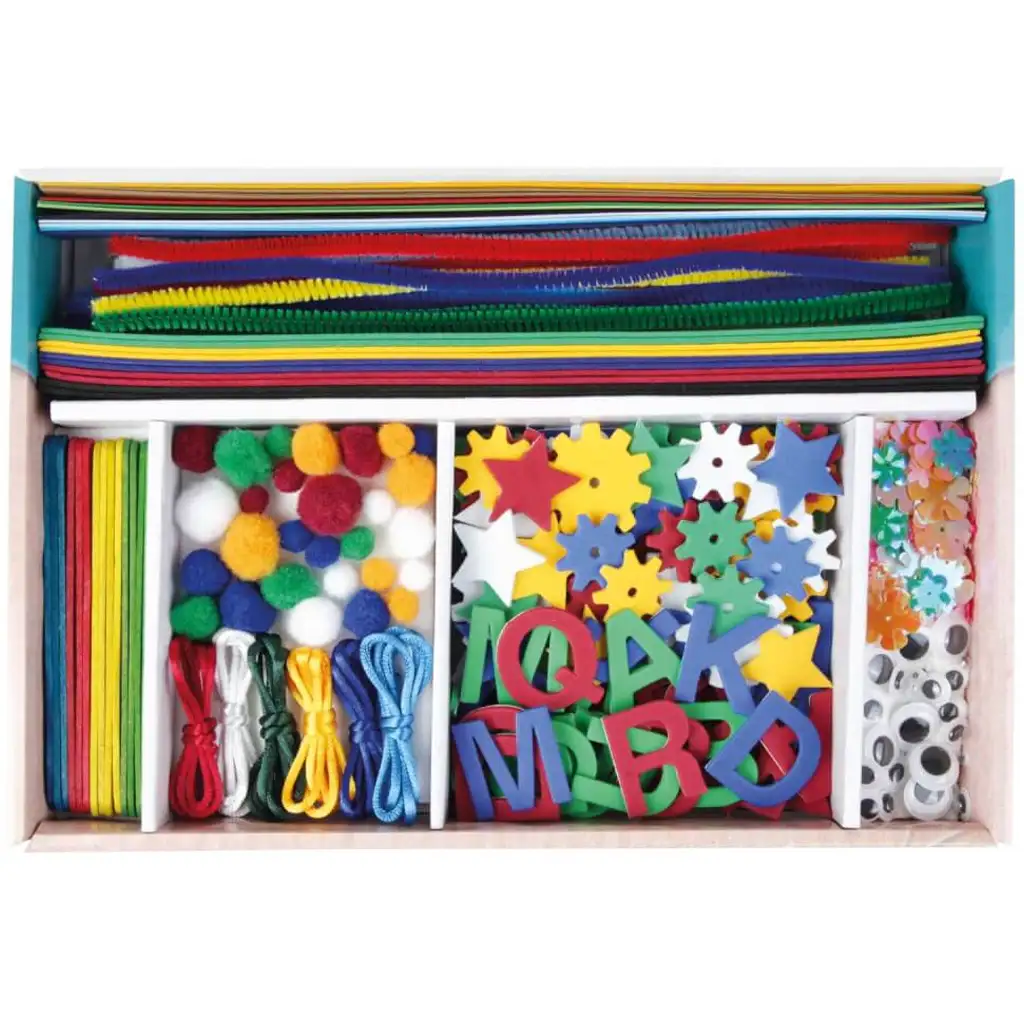LENA: DIY 400-teiliges kreatives Jungen-Set kép 2