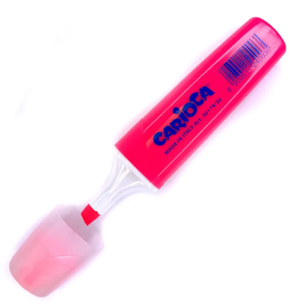 Carioca: Neon rózsaszín szövegkiemelő filc 5mm kép 1