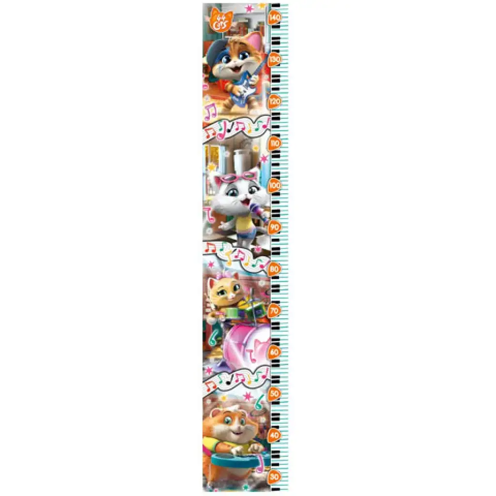 44 alberne Katzen Wandmaß 30-teiliges Puzzle - Clementoni kép 2