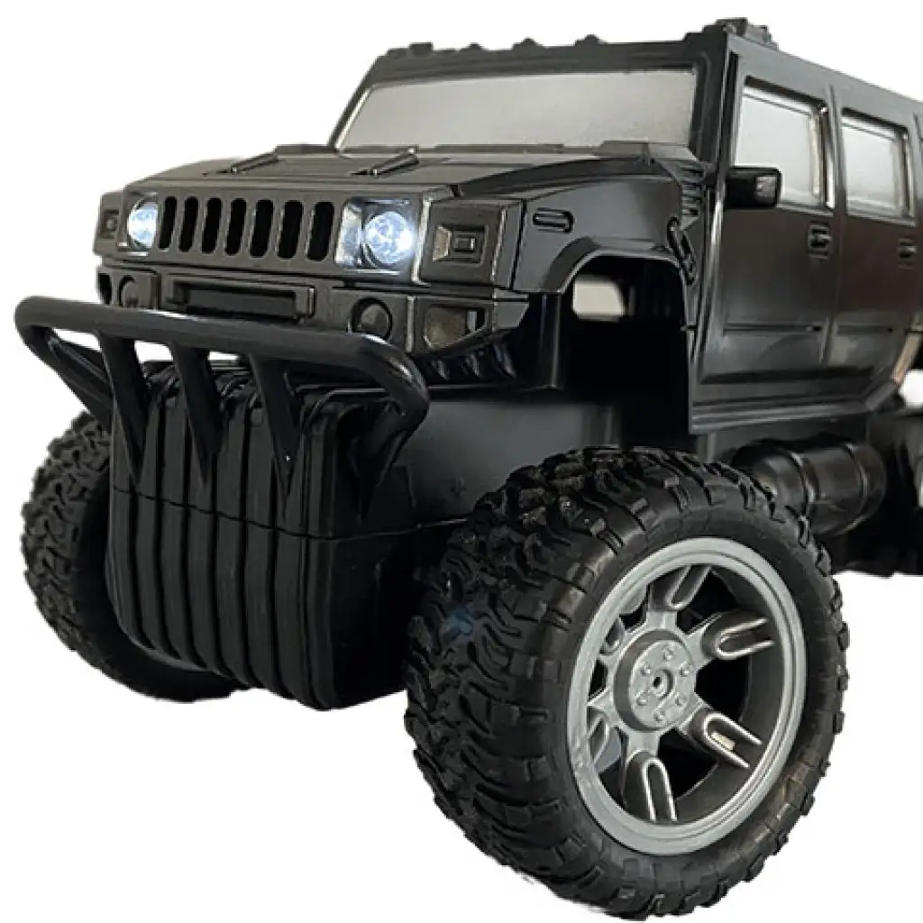 RC Off-Road ferngesteuerter Hummer mit Licht 27 MHz 22cm 1/14 Maßstab in zwei Varianten kép 3