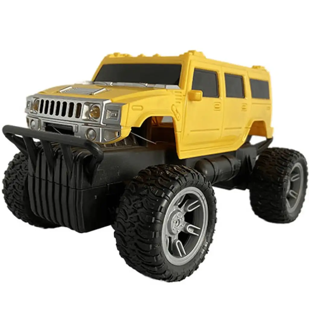 RC Off-Road ferngesteuerter Hummer mit Licht 27 MHz 22cm 1/14 Maßstab in zwei Varianten kép 4