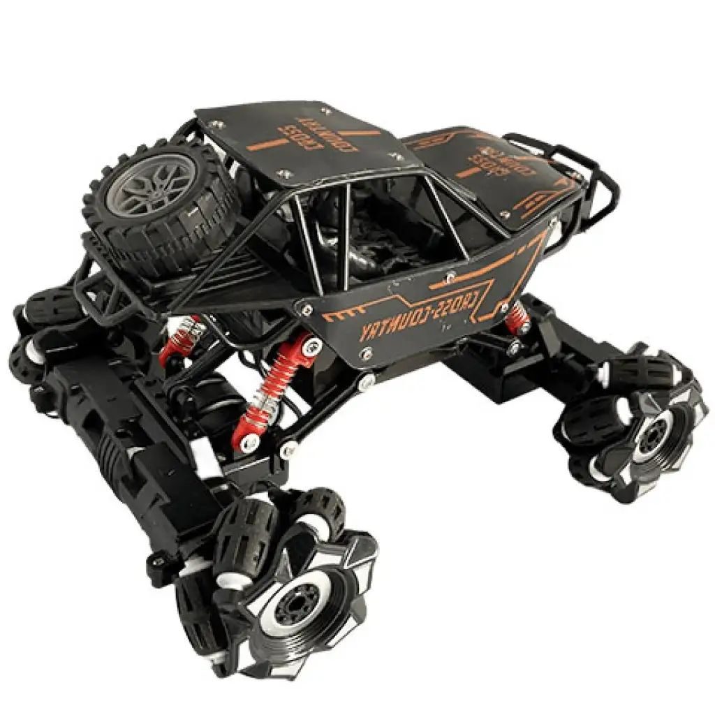 RC ferngesteuerter seitlich beweglicher Cross Country Jeep mit Federung und Lichteffekten 21cm 2,4 GHz kép 2