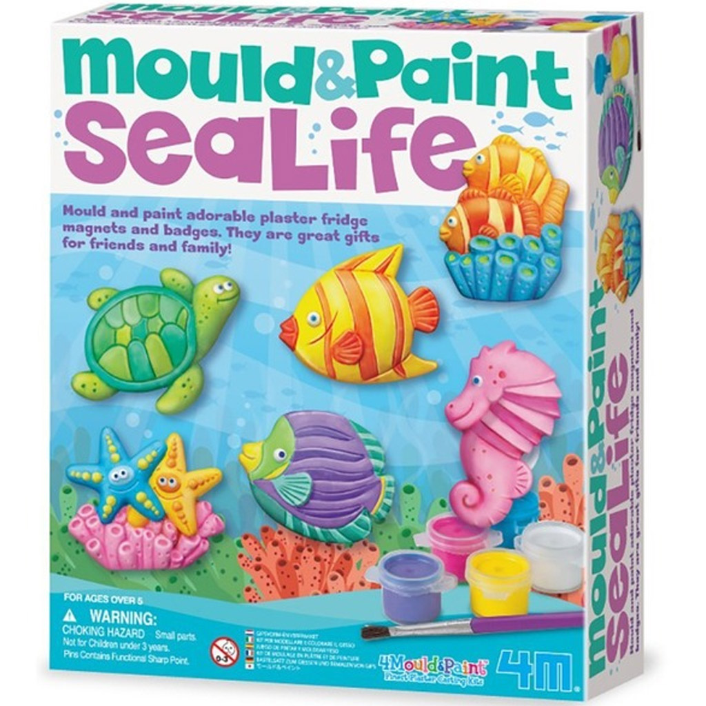 4M Meerestiere Gipsabguss-Set