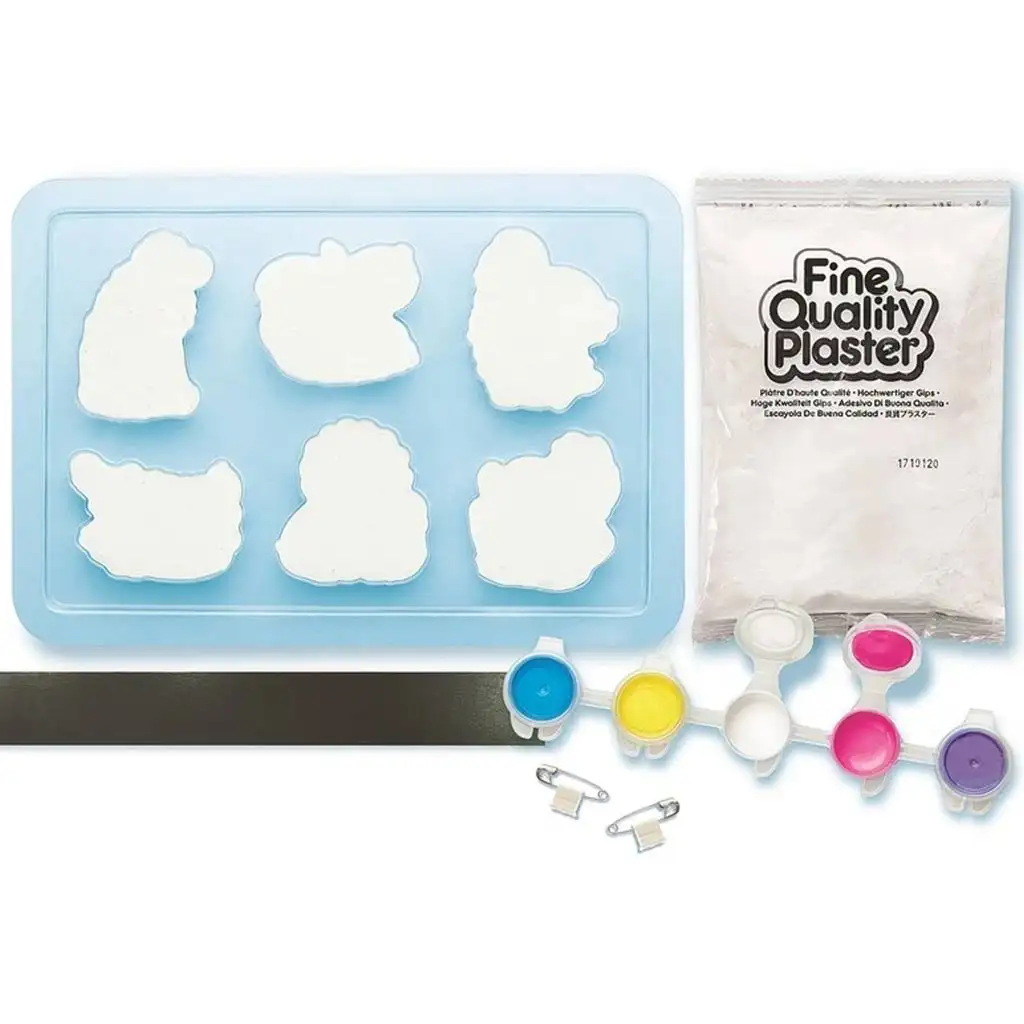 Bunter Zoo-Gipsfigur-Herstellungssatz kép 3