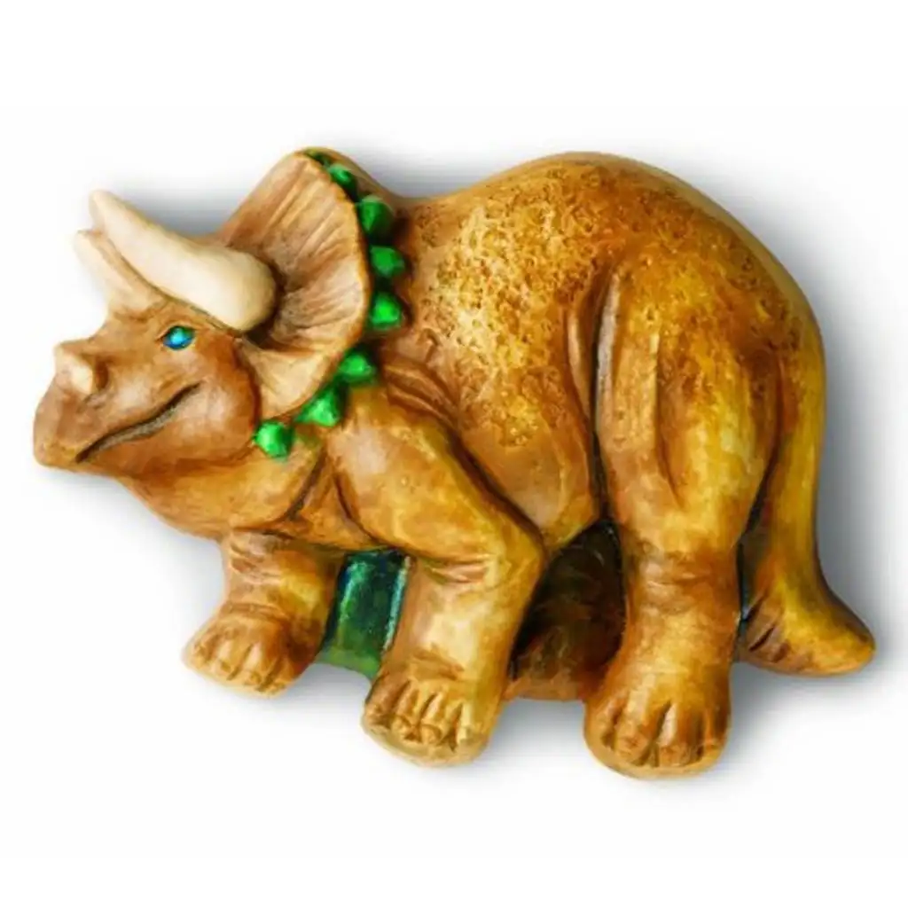 Dinosaurier-Gipsabdruck-Set mit im Dunkeln leuchtender Farbe kép 3