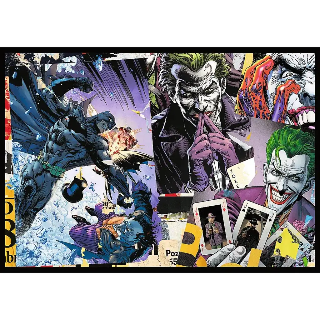 Batman Gotham Helden und Schurken 4x250 Teile Puzzle - Trefl kép 4