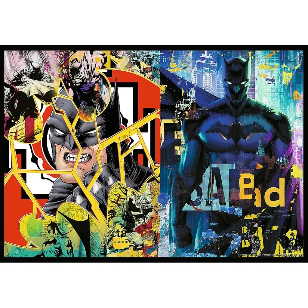 Batman Gotham Helden und Schurken 4x250 Teile Puzzle - Trefl kép 5