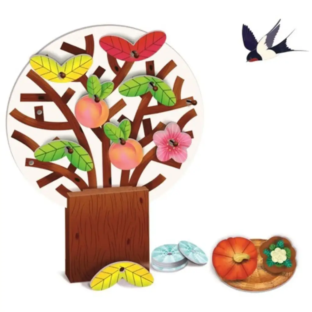 Play for Future - Jahreszeitenbaum Lernspiel für Kinder - Clementoni kép 2