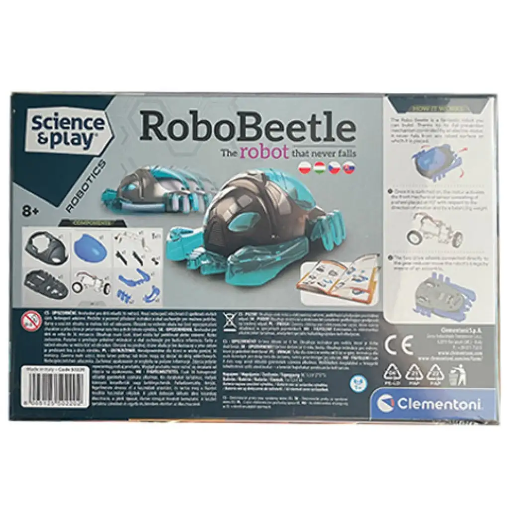 Wissenschaft & Spiel: RoboBeetle Roboter-Käfer - Clementoni kép 2