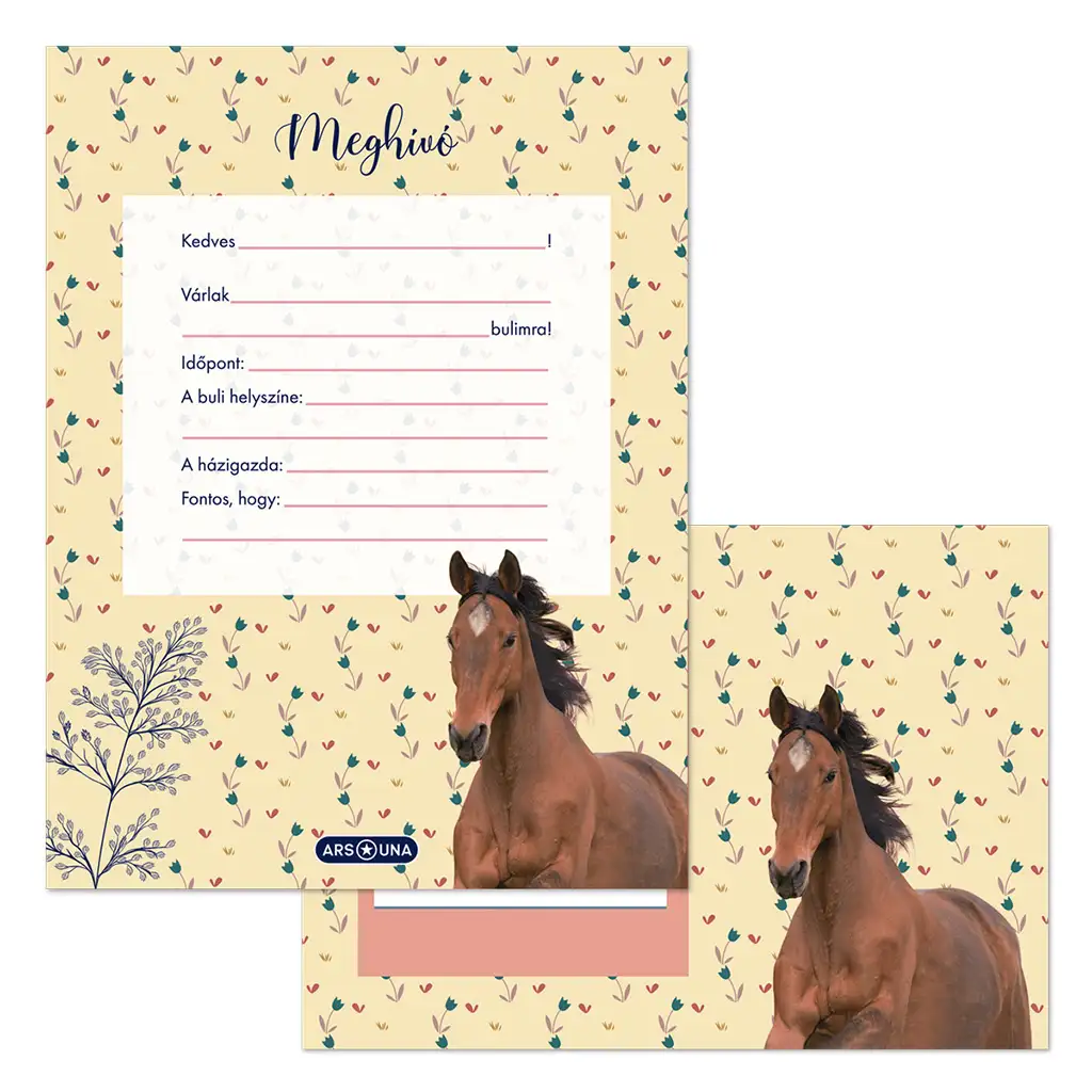 Ars Una: Wild and Free 10er-Einladungskartenset mit Umschlag