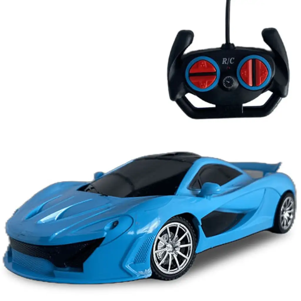 RC-Fernbedienung Sportwagen mit Licht in zwei Varianten 1/22 Maßstab 20cm 27Mhz kép 3