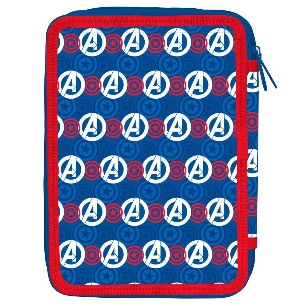 Must: Avengers - Captain America zweistöckiges gefülltes Federmäppchen 15x21x5cm kép 2