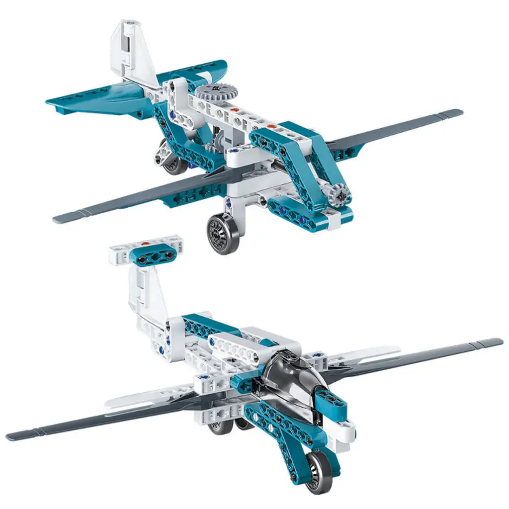 Science & Play: Flugzeuge und Hubschrauber 10-in-1 Set - Clementoni kép 2