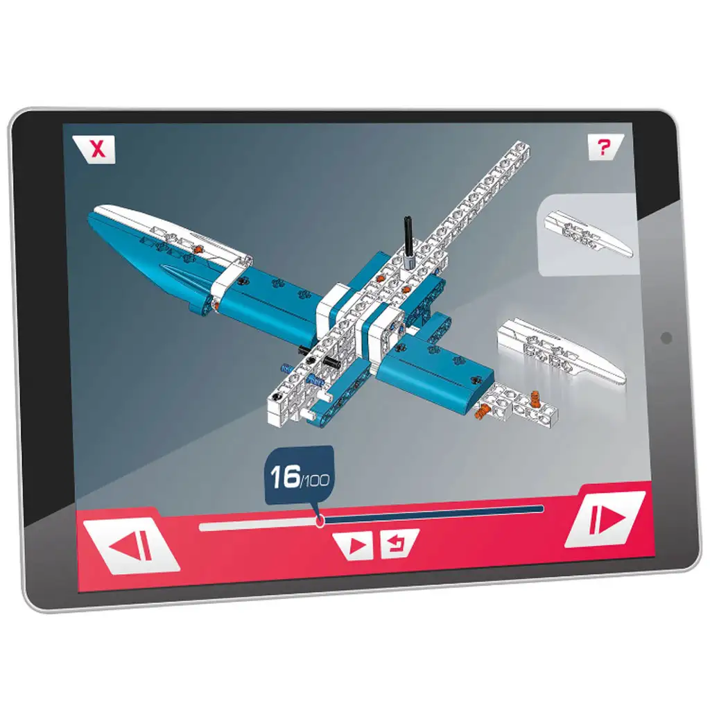 Science & Play: Flugzeuge und Hubschrauber 10-in-1 Set - Clementoni kép 3