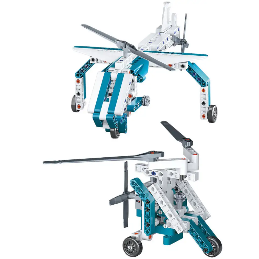 Science & Play: Flugzeuge und Hubschrauber 10-in-1 Set - Clementoni kép 5