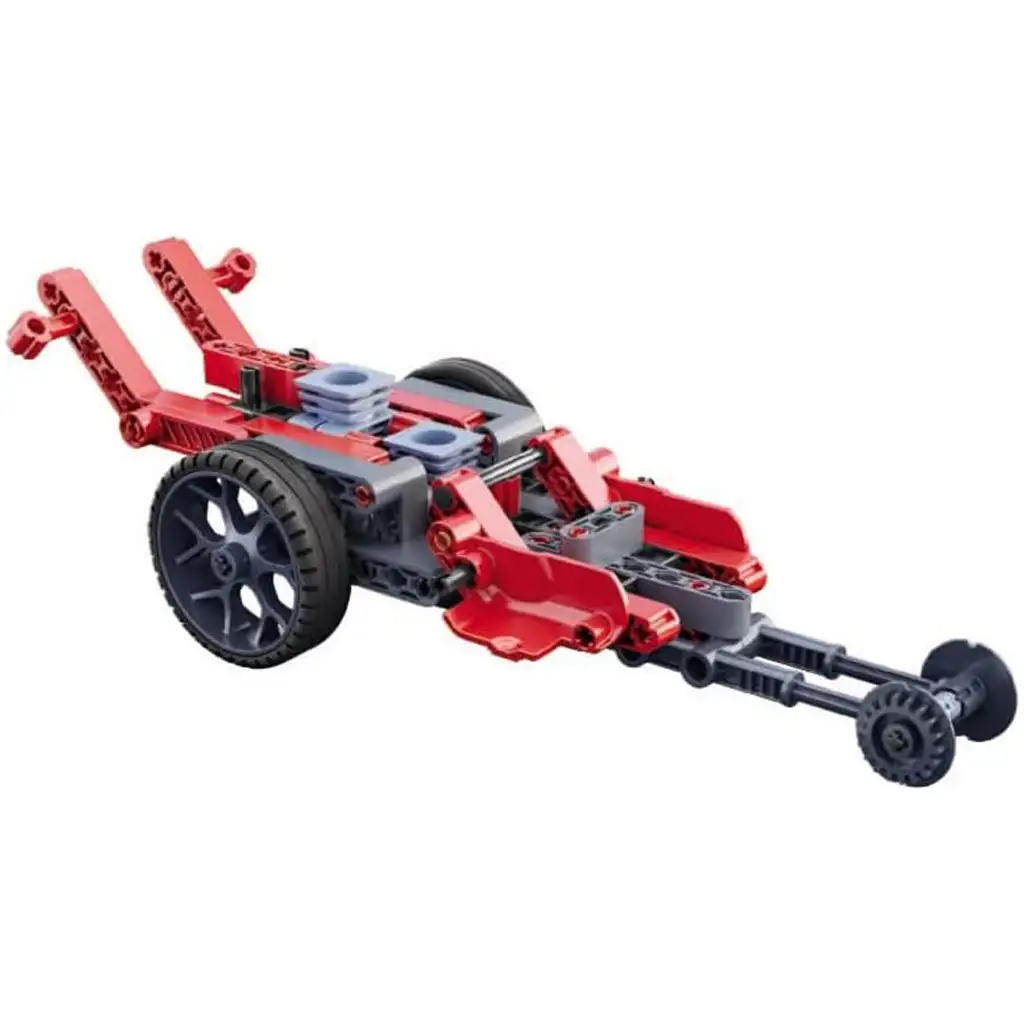 Science & Play: Roadster motor és Dragster versenyautó szett - Clementoni kép 3