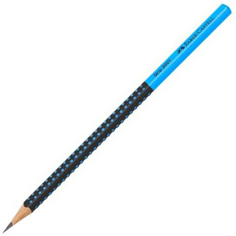 Faber-Castell: Grip 2001 Graphitstift HB schwarz-blau