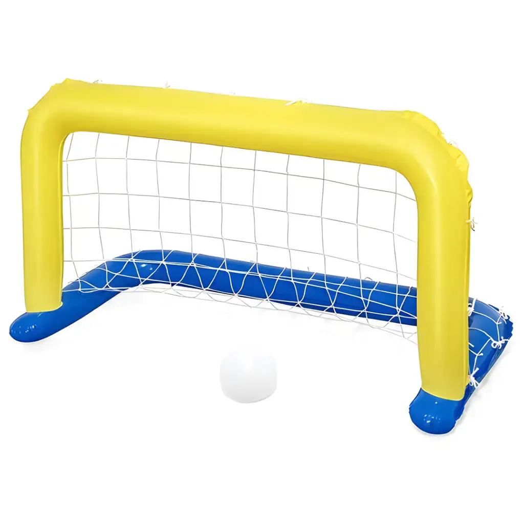Bestway: Aufblasbares Wasserballtor mit Netz 142x76cm