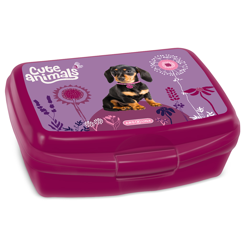 Ars Una: Cute Animals - Welpe Dackel Brotdose