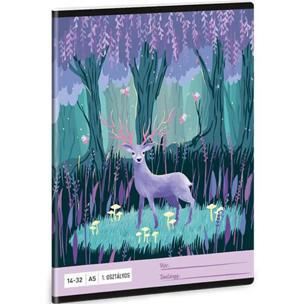 Ars Una: Midnight Wish 1.osztályos vonalas füzet A/5 14-32 kép 1