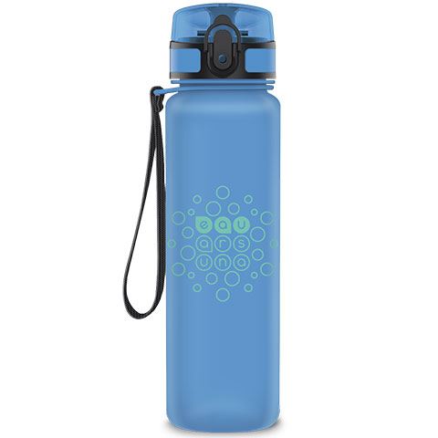 Ars Una: Matt blau BPA-freie Flasche 600ml