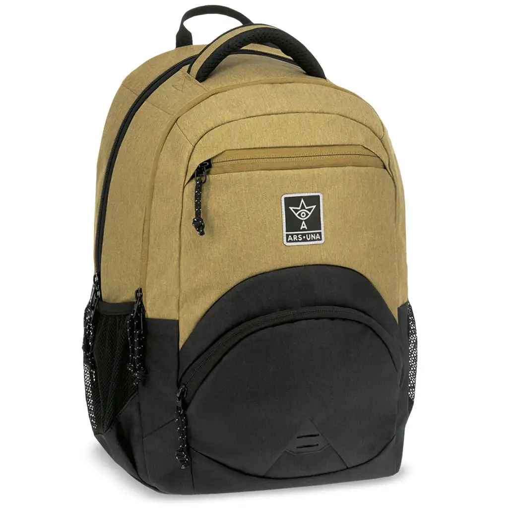 Ars Una: Dune barna-fekete ergonomikus iskolatáska, hátizsák 33x45x24cm kép 1