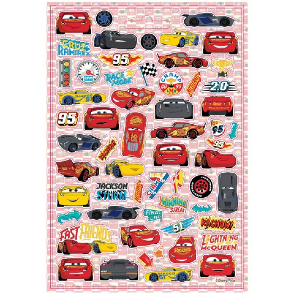 Disney: Cars 300-teiliger Aufklebersatz kép 2