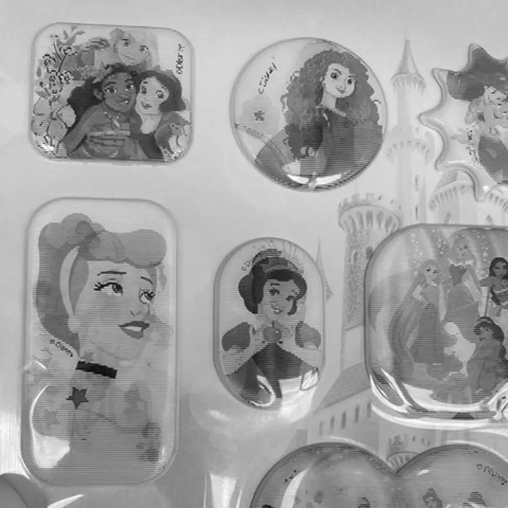 Peppa Wutz 3D-Hologramm 13-teiliges Aufkleberset kép 3