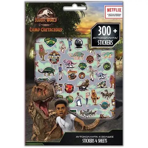 Jurassic World 300-teiliges Sticker-Set