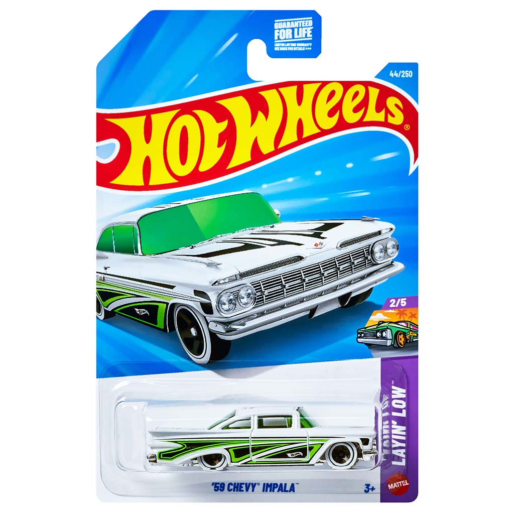 Hot Wheels: '59 Chevy Impala kisautó 1/64 – Mattel kép 1