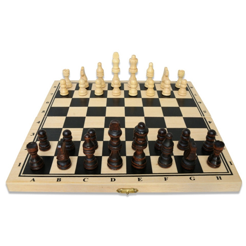 Deluxe Schachset aus Holz - Noris kép 2