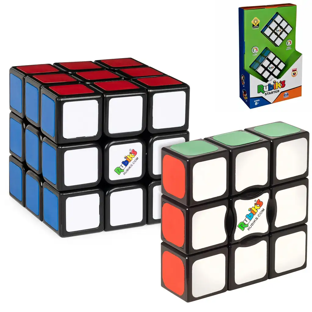 Rubik-Anfängerset mit 3x3- und 1x3-Würfeln - Spin Master kép 2