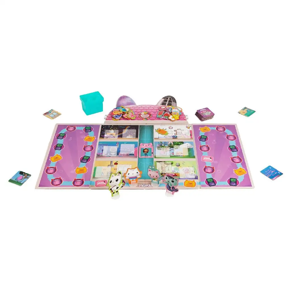 Gabis Puppenhaus: Katzastisches Gesellschaftsspiel - Spin Master kép 2
