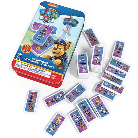 Paw Patrol Domino-Spiel in Metalldose - Spin Master