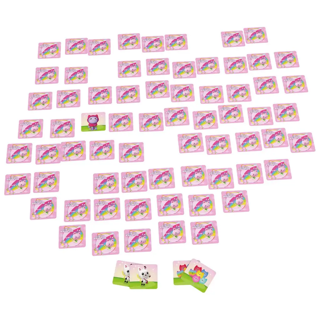 Gabis Puppenhaus: Gabis Puppenhaus Gedächtnisspiel in einem Metallkoffer - Spin Master kép 2