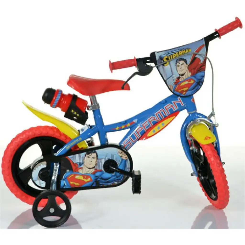Superman gyerek bicikli 12-os méretben - Dino Bikes kerékpár kép 1