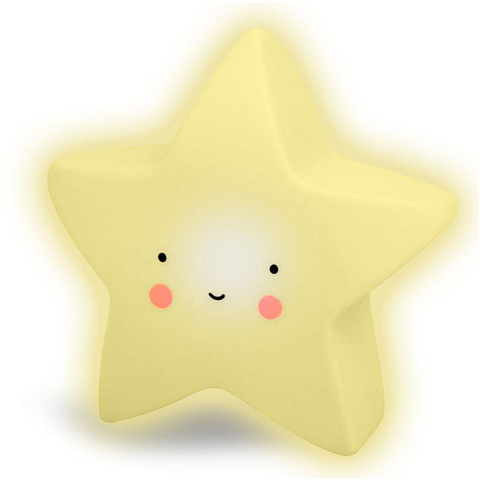 Niedliche Stern-Nachtlampe 19 cm kép 2