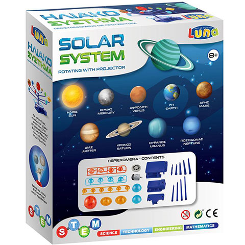 STEM: Naprendszer projektorral tudományos játékszett kép 2